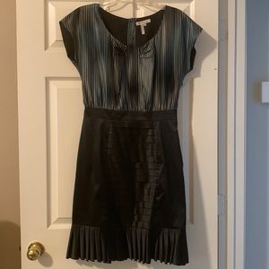 Formal dress, colorblock